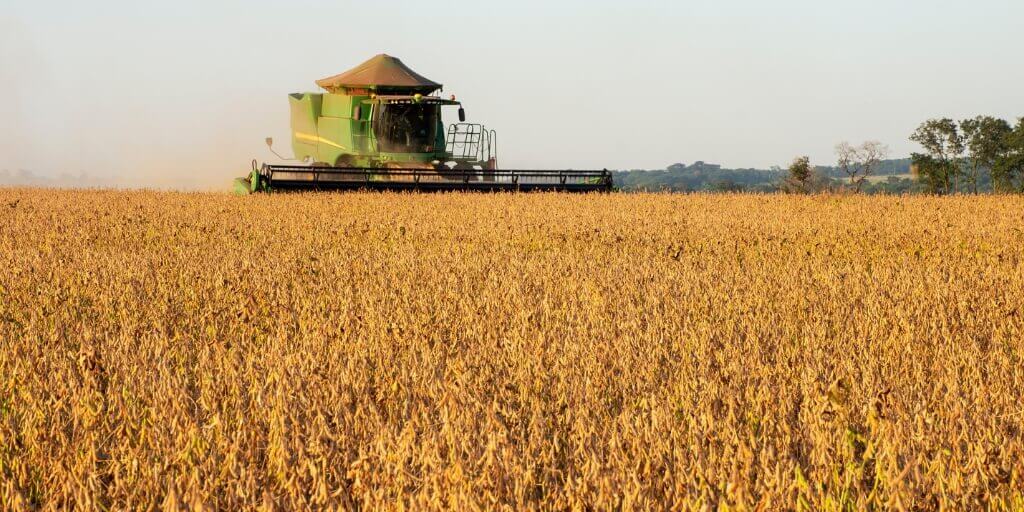 colheitadeira lavoura brasilagro